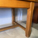 Solid oak farmhouse table