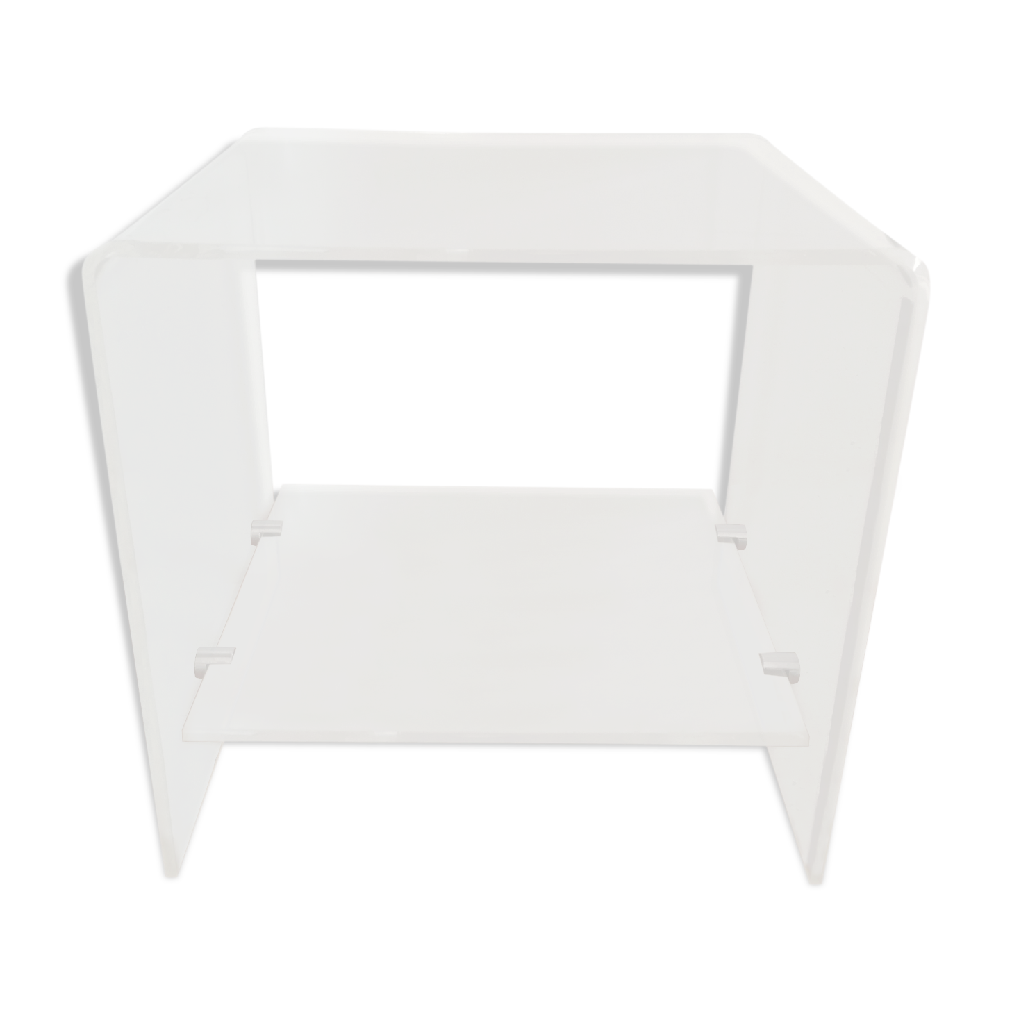 Plaxiglax sofa side table 70/80