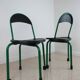 Pair of folding chairs model "Clark" by Lucci and Orlandini for Lamm 1985