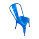 Chaise Tolix bleue