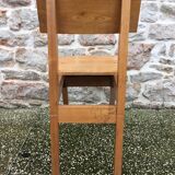 Atypical set of 6 chairs