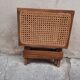 Folding stool cannage