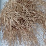 Wall-mounted straw hat