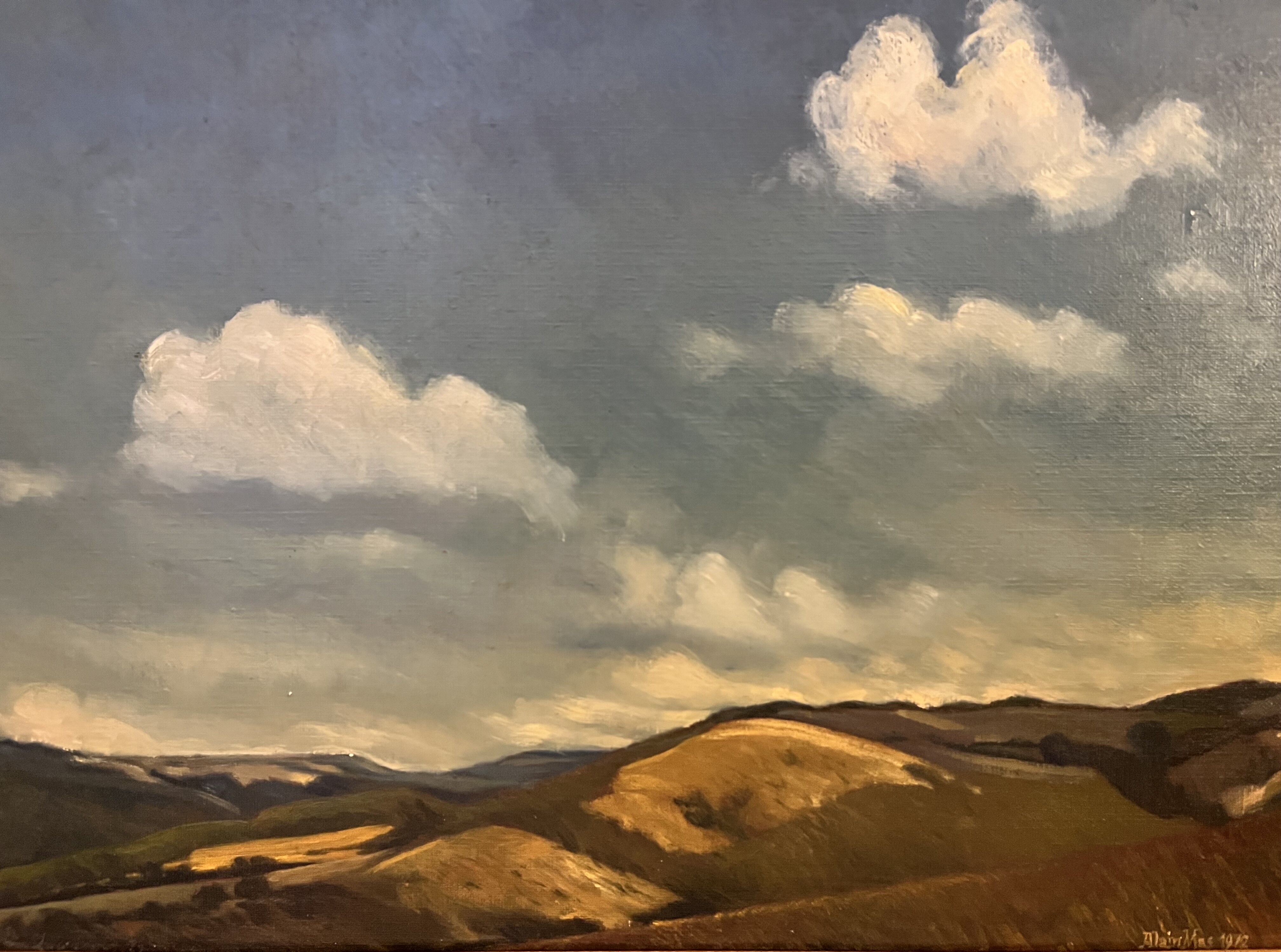 Tableau huile sur toile paysage