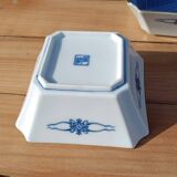Asian set of platter and ten ramekins