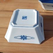 Asian set of platter and ten ramekins