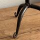 Brutaliser 5-branched mid century wrought iron candlestick – unique piece