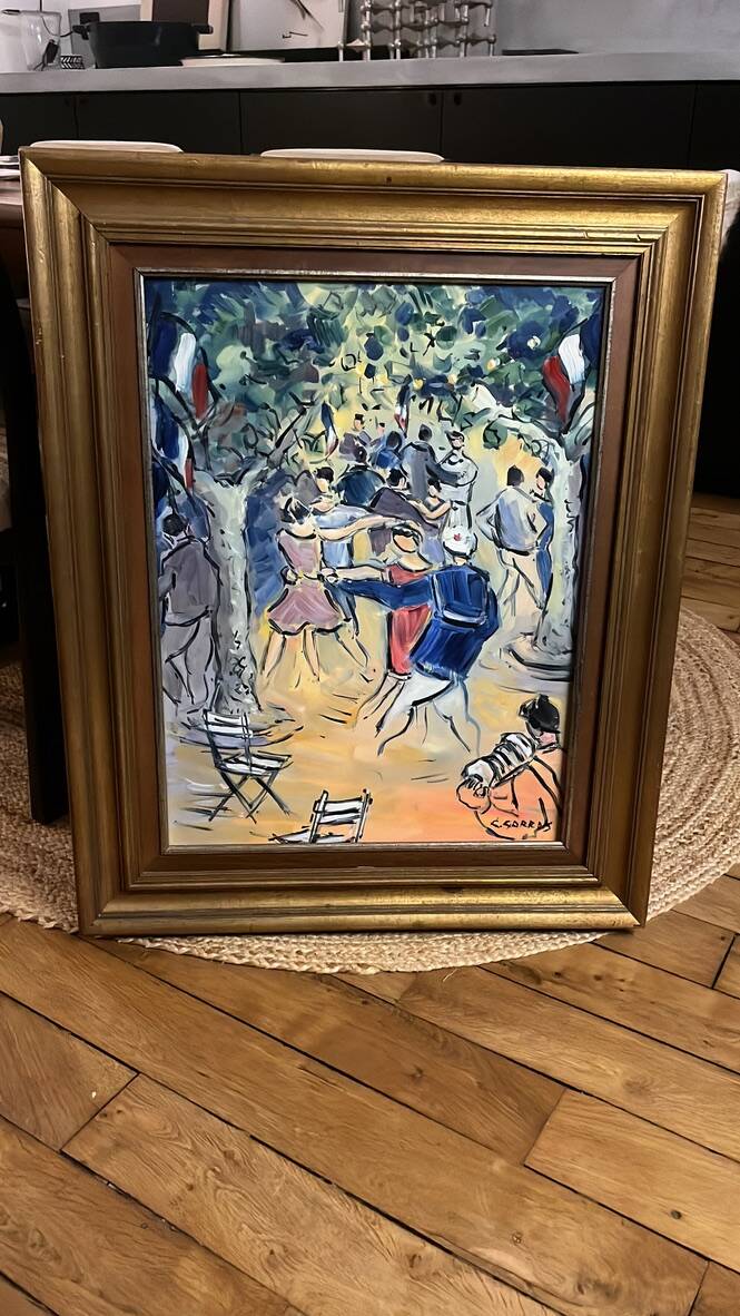 Catherine Garros' painting