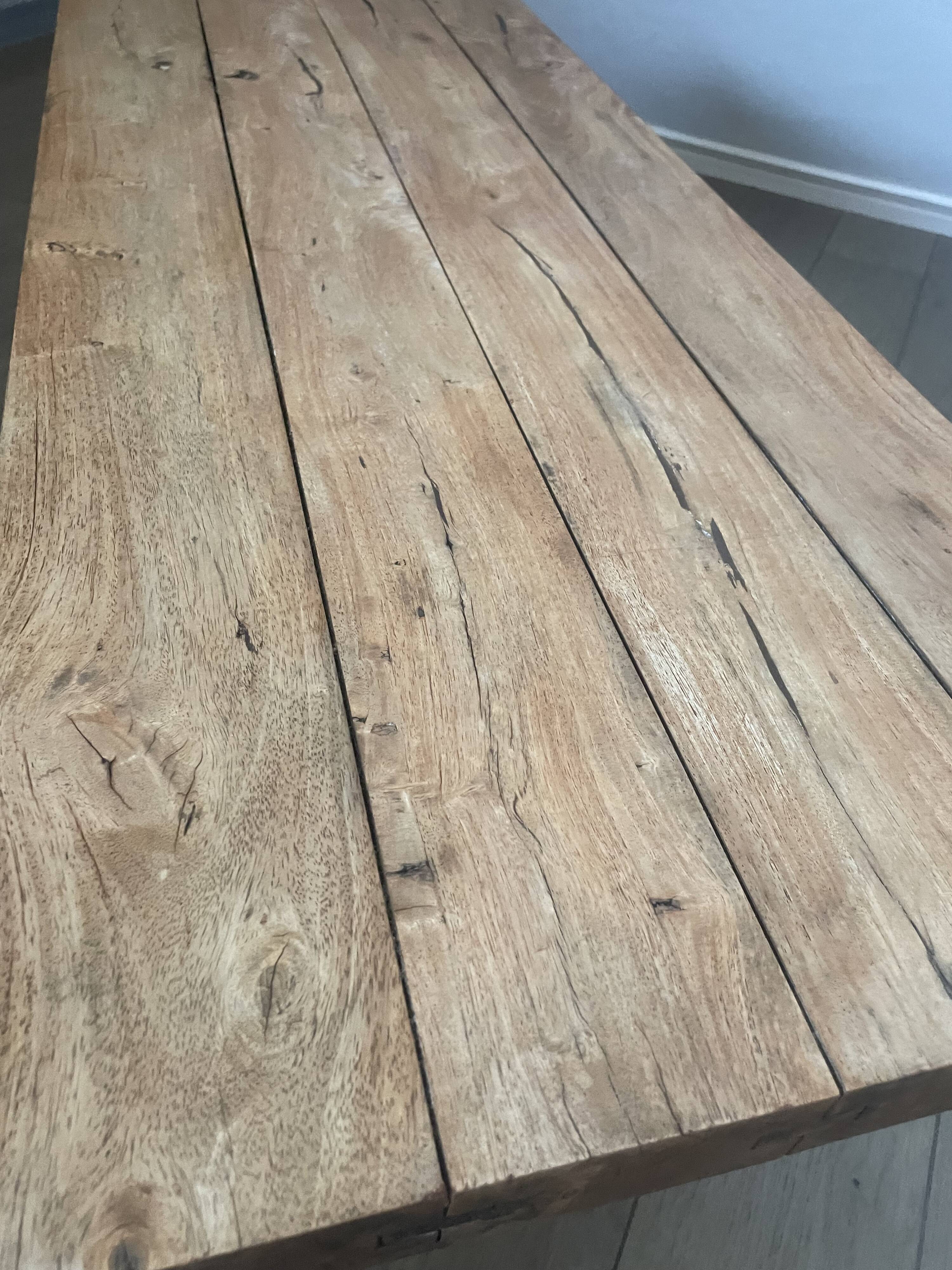 Coffee table in the style of Pierre Chapo.