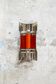 Space Age Wall Light in Steel and Lacquered Metal from by Luci Italia, Italy, 1960s