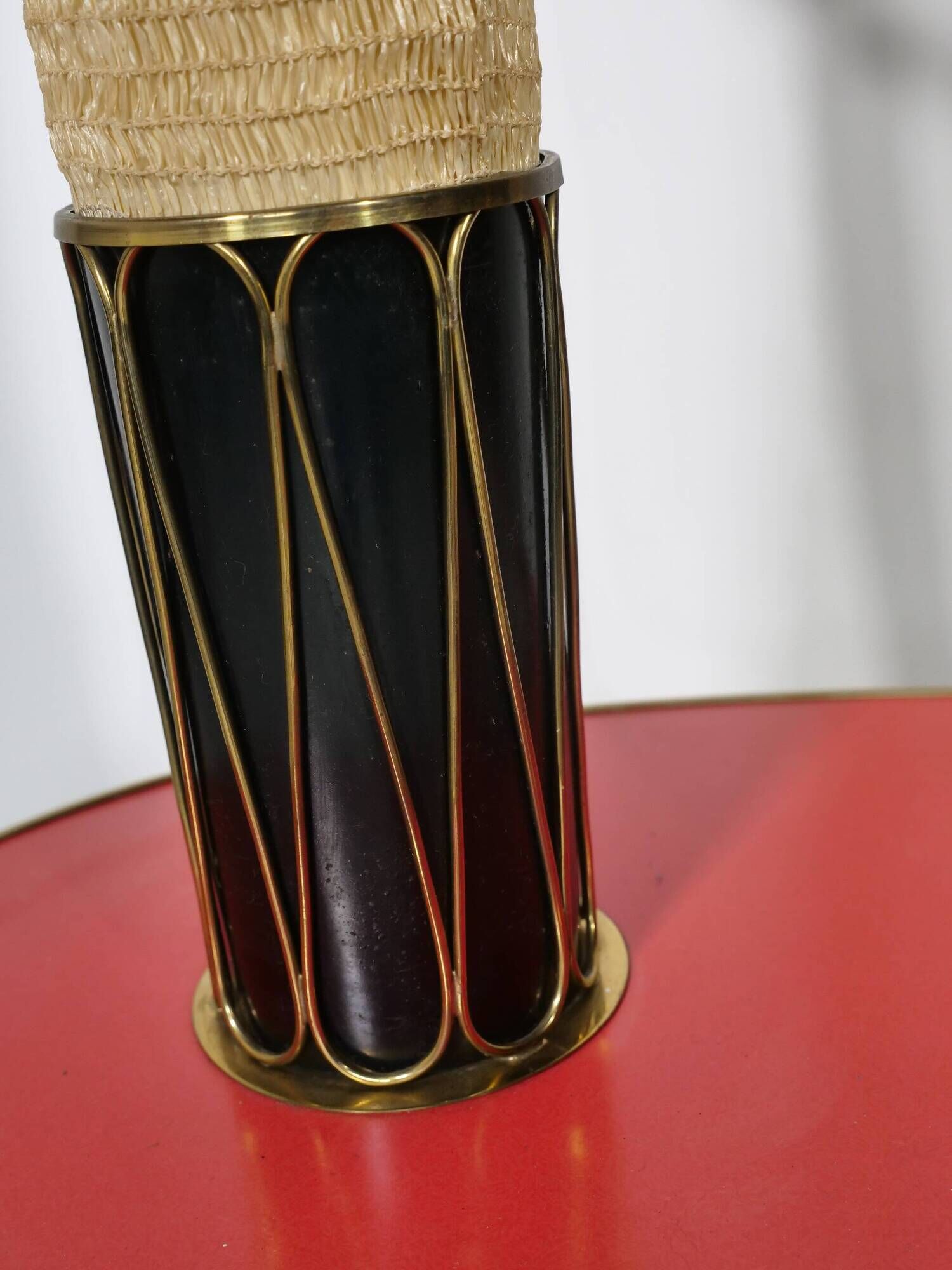 Kidney Table Floor Lamp Mid Century 1960s