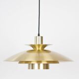 Danish vintage pendant lamp Jeka by Kurt Wiborg, 1980s