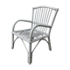 Fauteuil en rotin enfant blanc
