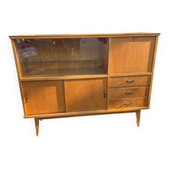 Enfilade vintage années 60 pieds compas
