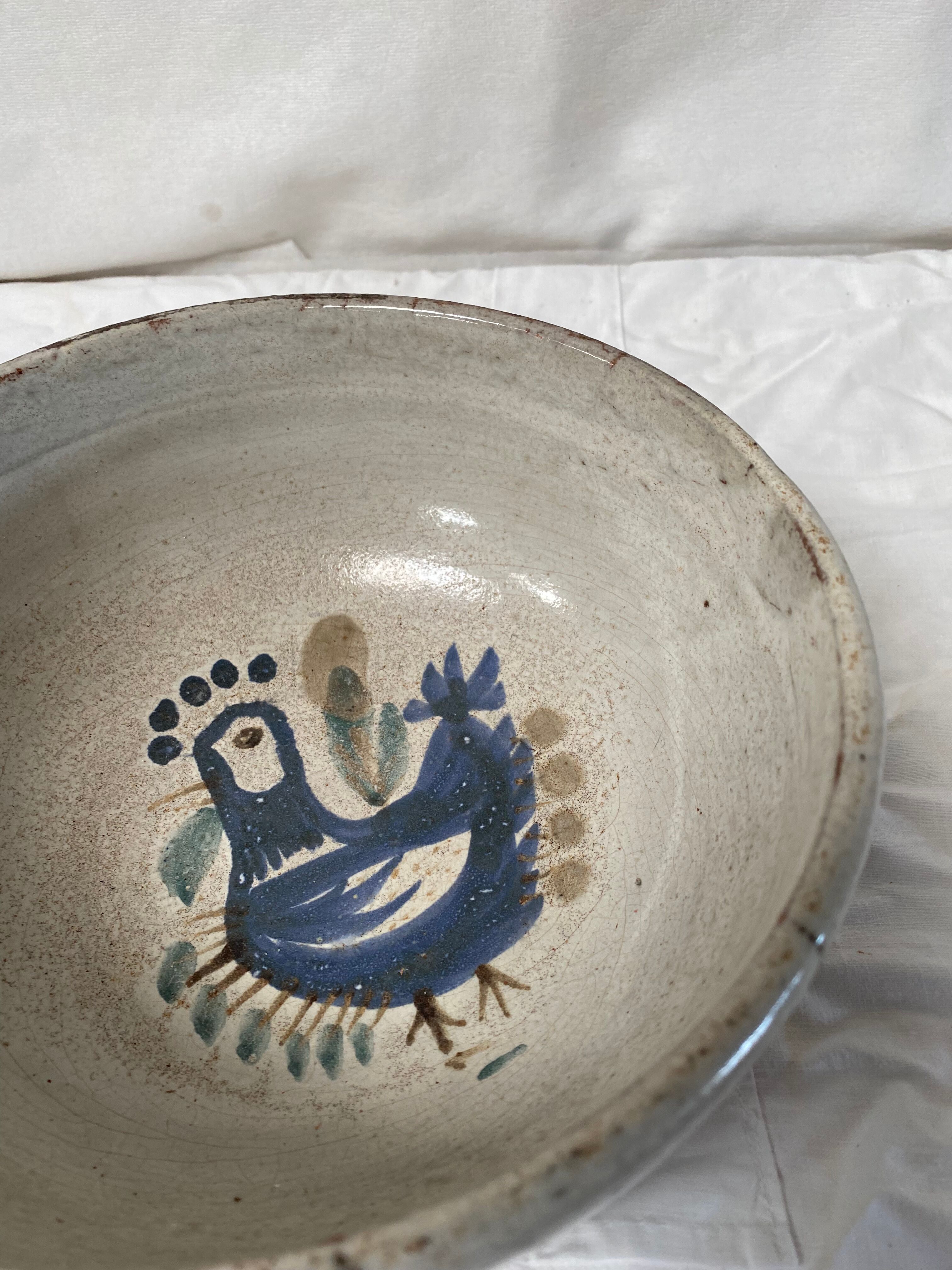 Vintage stoneware bowl