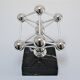 Clipboard atomium brussels metal marble vintage design
