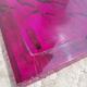 Plateau Kartell Dune rose par Mario Bellini