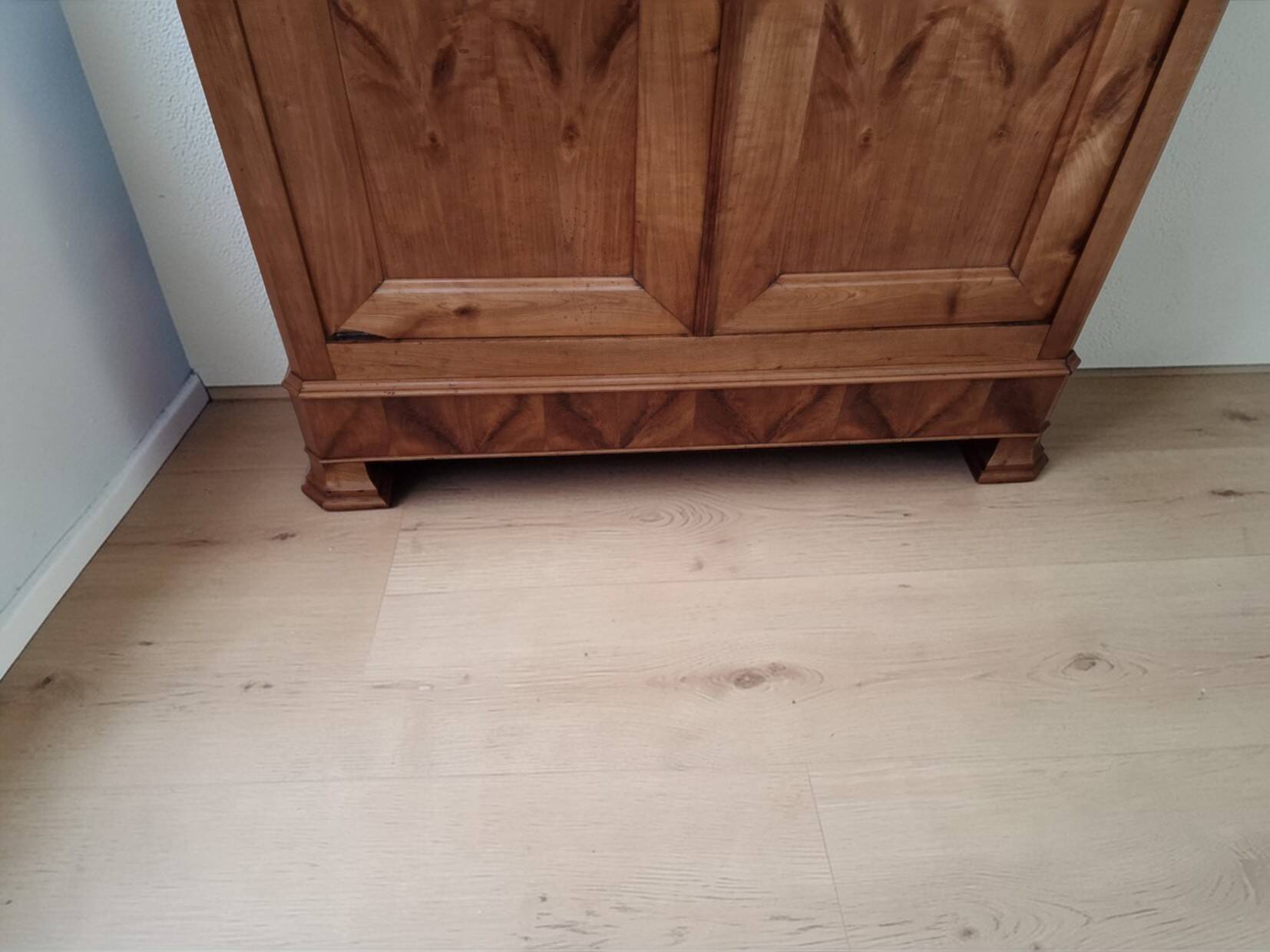 Cherry wood wardrobe