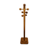 Pine parrot coat rack from the 70s