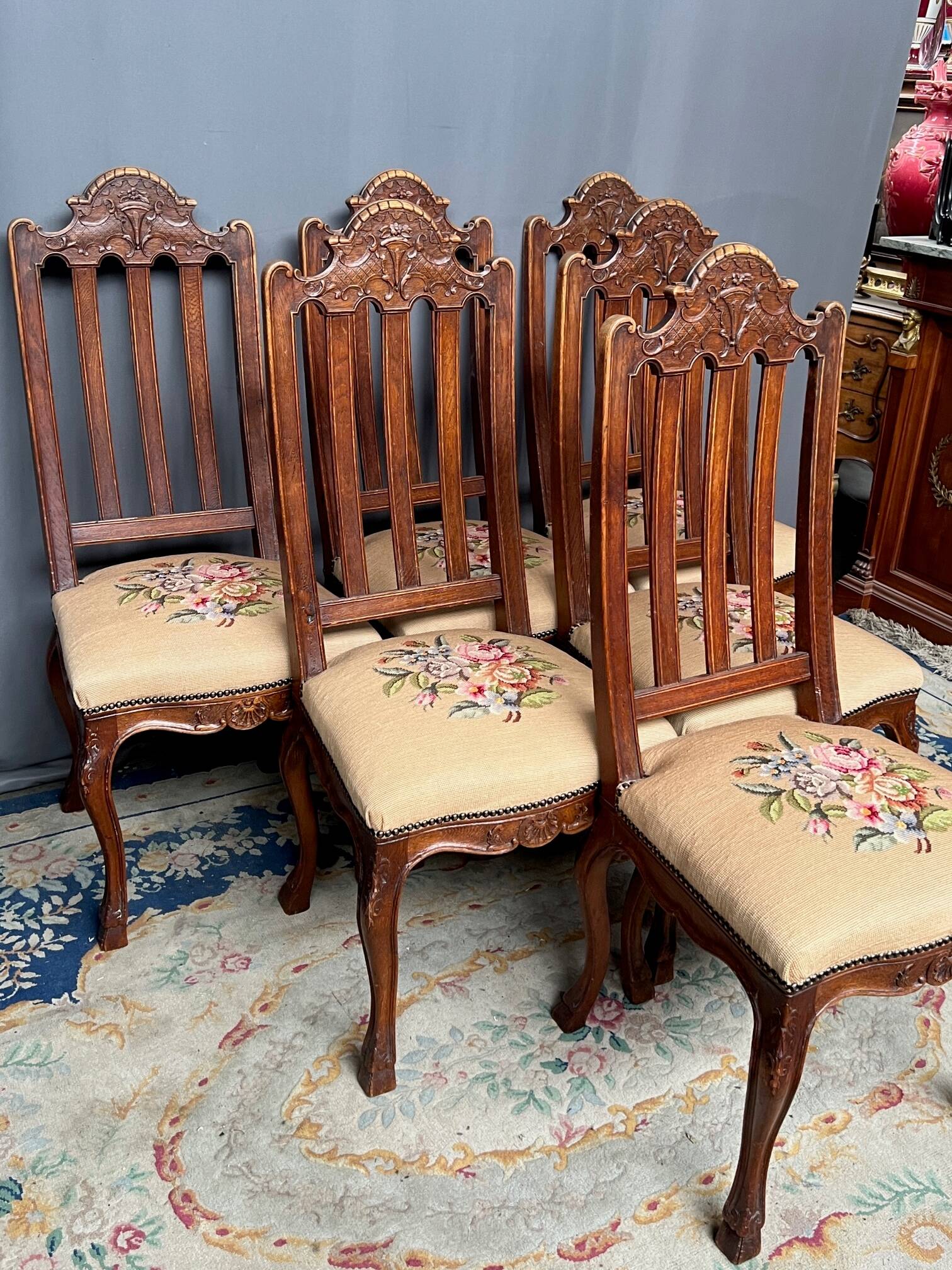 Lot of 6 Regency style chairs