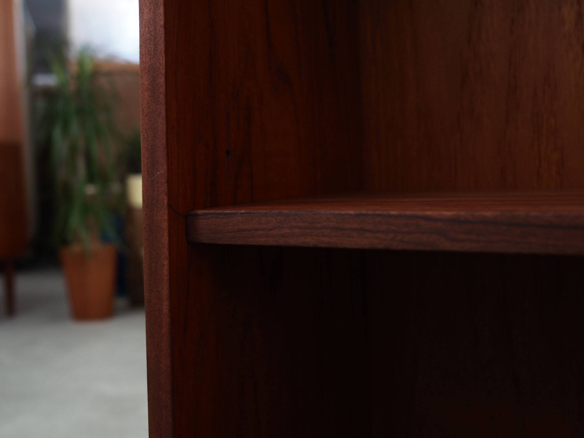 Teak bookcase, Danish design, 60's, production: Denmark