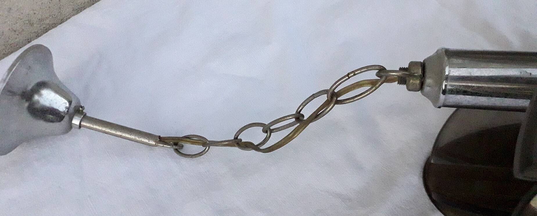 Glass pendant light 1970