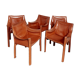 Mario Bellini CAB 413 Chair Chair for Cassina,1977 I Set of Five