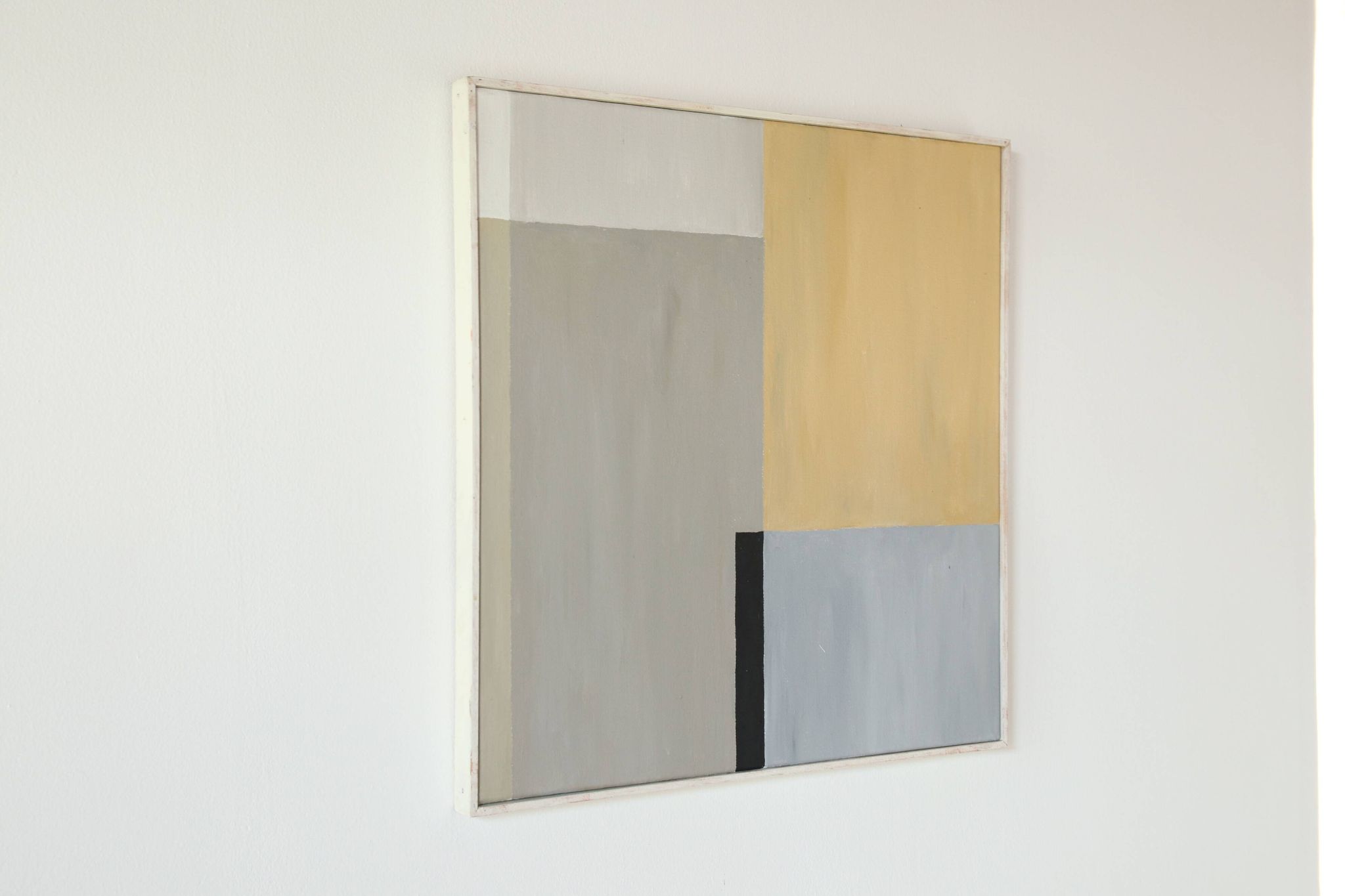 Œuvre d'art abstraite géométrique