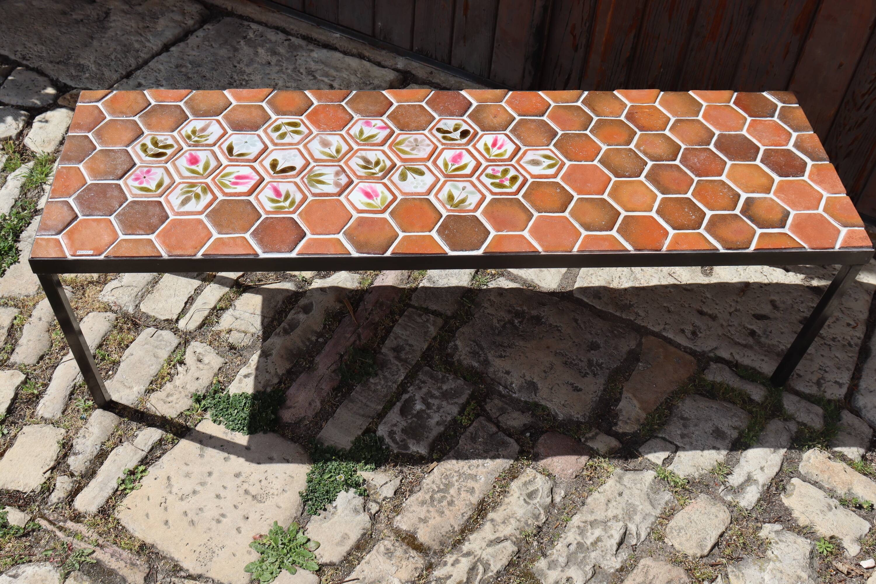 Ceramic coffee table by Roger Capron