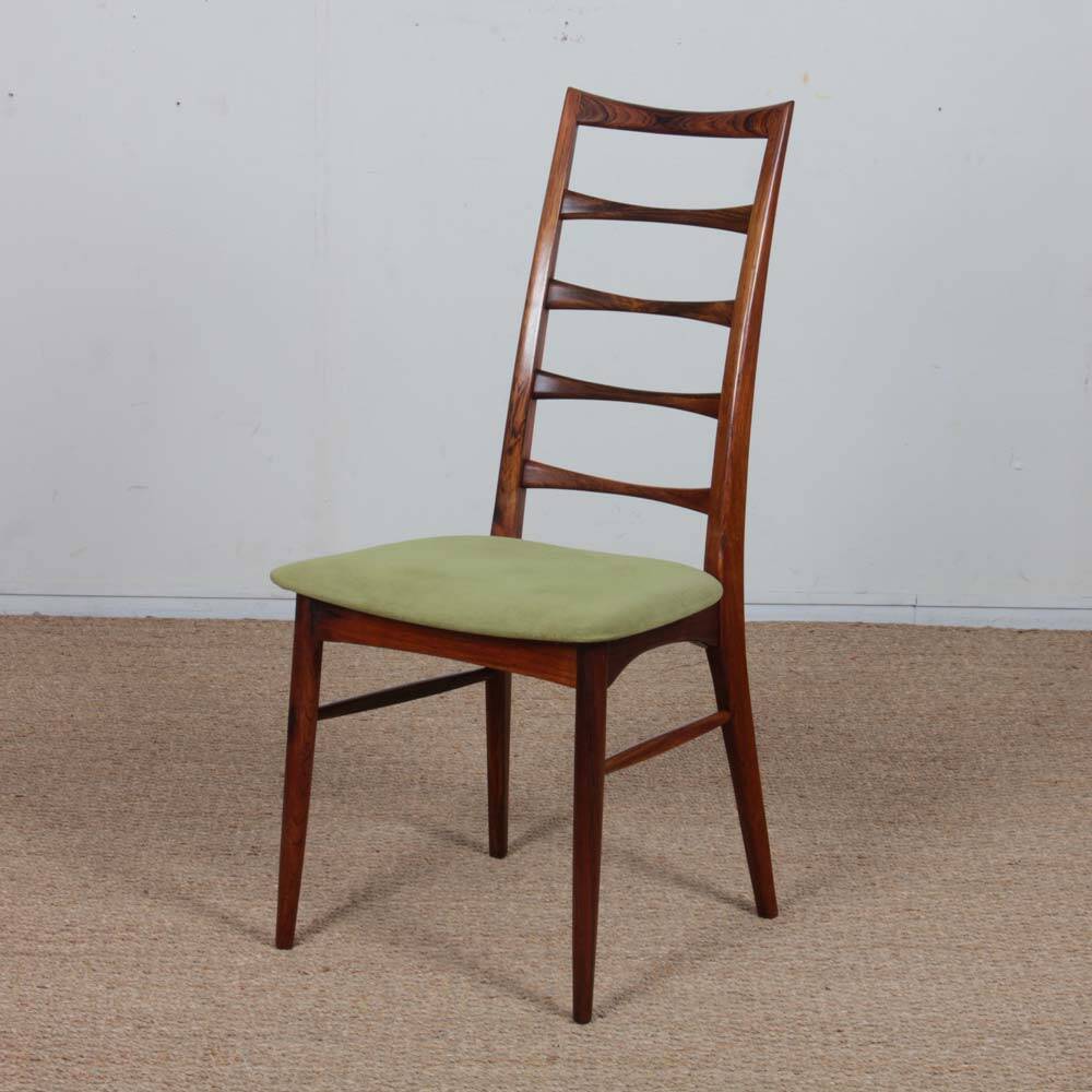 Set of 4 Scandinavian rosewood chairs by Niels Koefoed