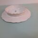 Limoges salmon and cie porcelain tray compotier
