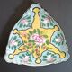 Ceramic catchall with floral Art Deco Aladdin design