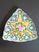 Ceramic catchall with floral Art Deco Aladdin design