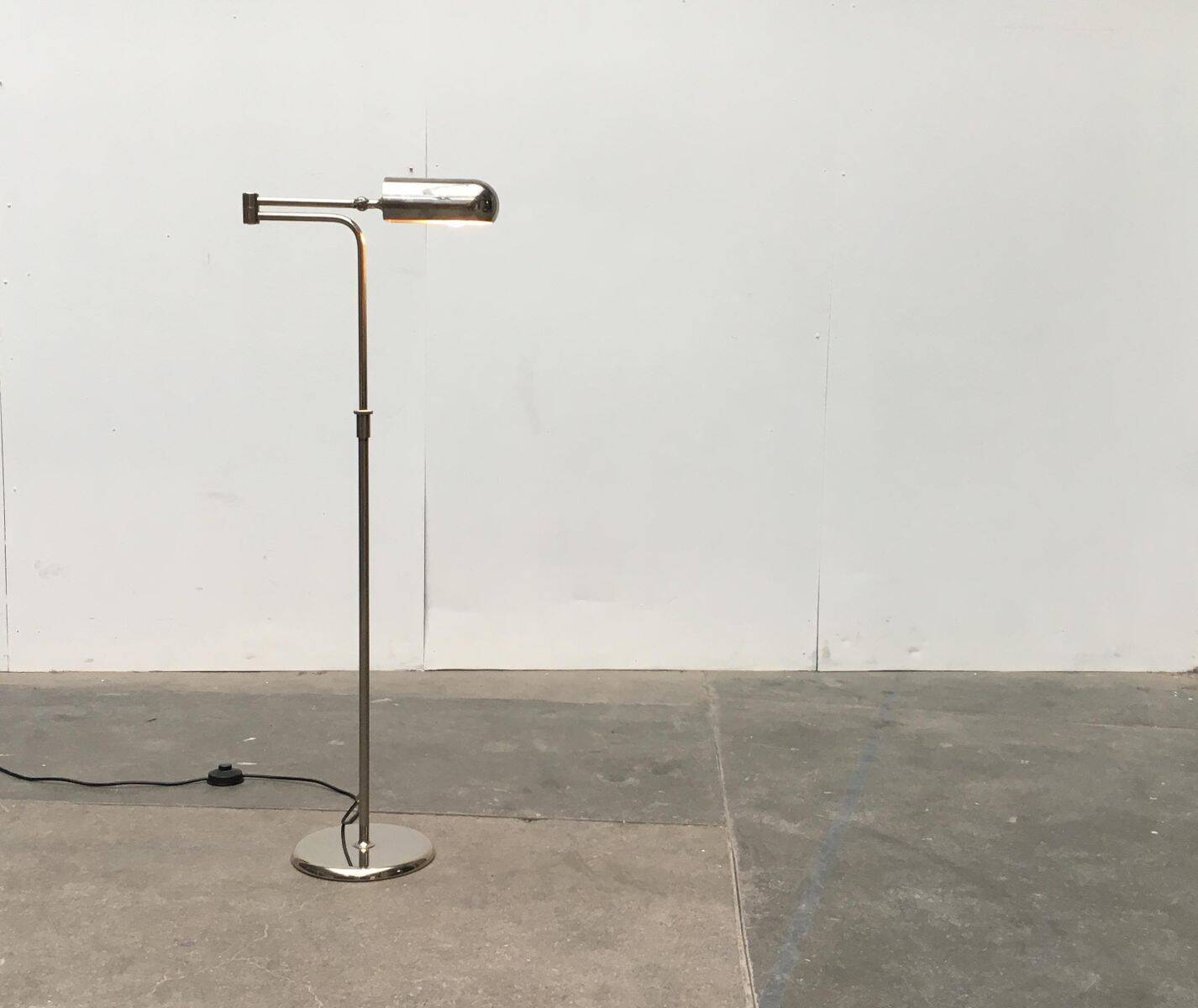Hollywood Regency floor lamp by Florian Schulz, 1980s
