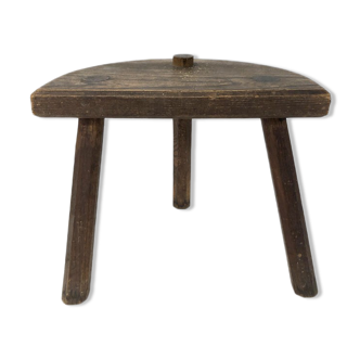 Vintage cowherd stool, 1970