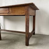 Table de ferme en chêne XVIIIème