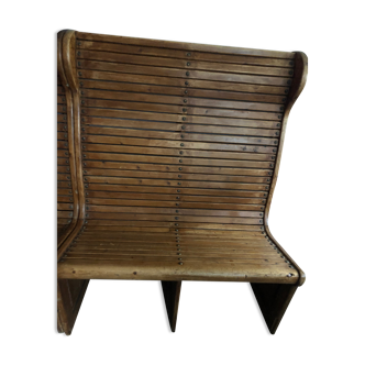 Old train seat