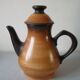 Ancienne cafetière années 1980 en faïence/grès Meylan St Amand déco cuisine campagne