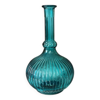 Carafe murano bleu