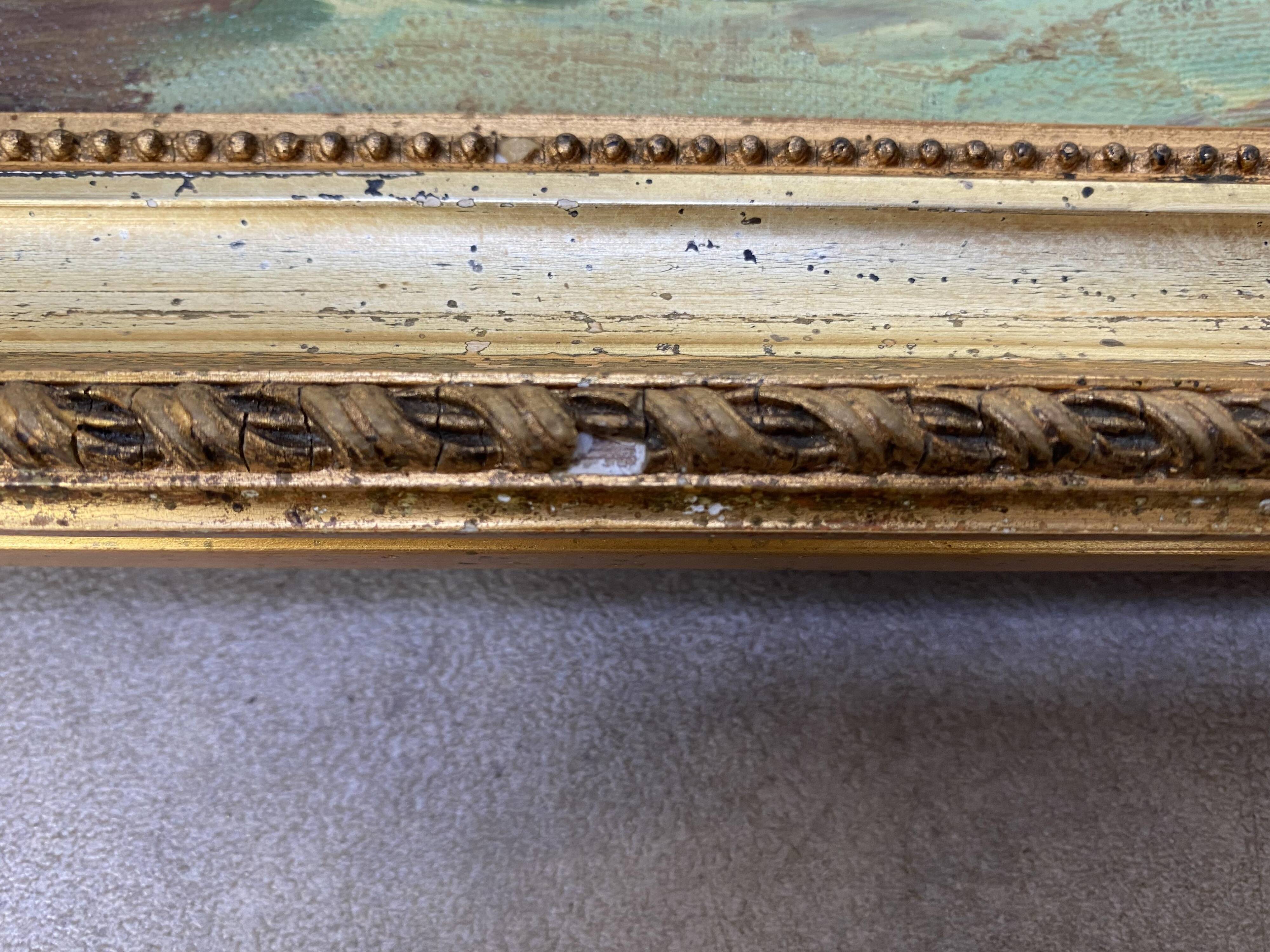 Marine painting Désiré-Lucas early twentieth oil on canvas