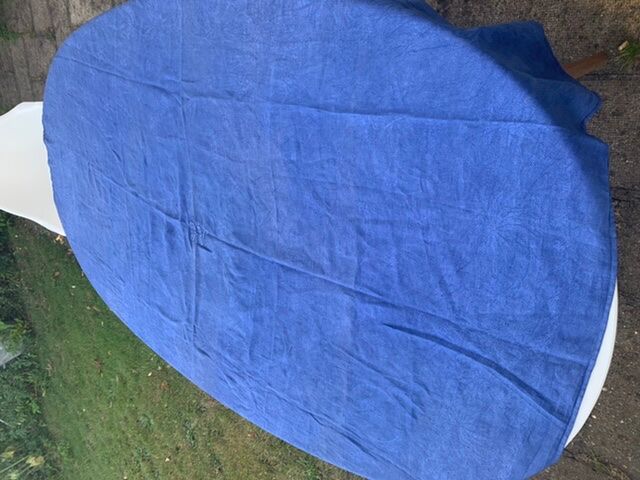 Linen linen linen monogram AC, floral pattern art deco