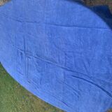 Linen linen linen monogram AC, floral pattern art deco