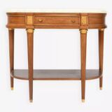 Louis XVI half-moon console