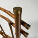 Vintage Italian Armchairs and Coffee Table in Bamboo and Brass by Paolo Traversi, 1970s, Set of 3