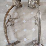 Brass sconces