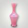 Antique pink opaline vase made in Italy - 1960s