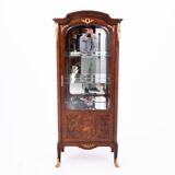 Vitrine ancienne de la fin du 19ème siècle, France