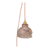 Glass stroller with cherry blossom decor
