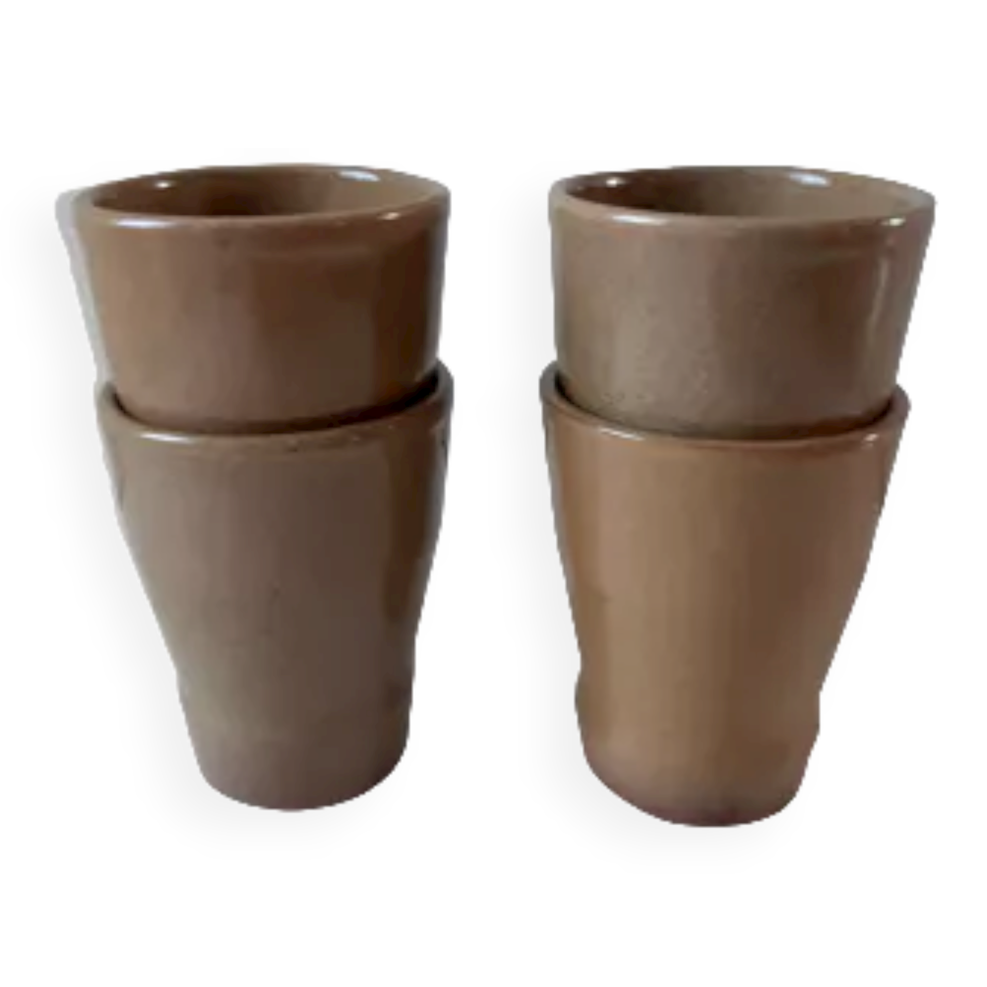 POP-UP NOEL Paris Lot 4 sandstone cups