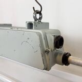 Industrial Grey Tube Light from Elektrosvit, 1970s